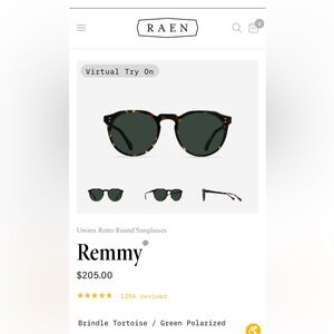 Raen Men’s Remmy Tortoise Sunglasses